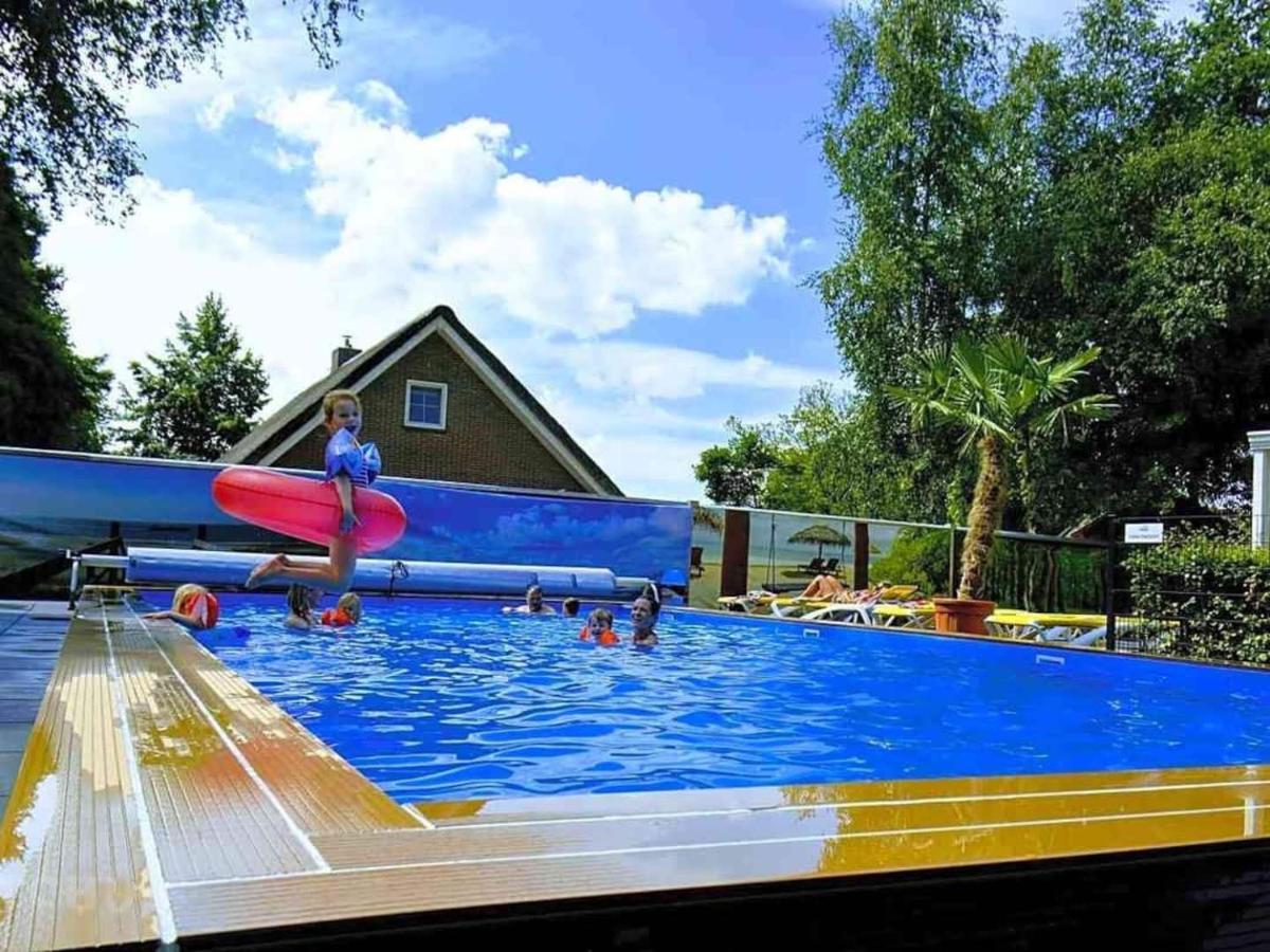 Carpe Diem, Het Ruime Chalet Met Houtkachel Nabij Wildlands Emmen Schoonebeek Bagian luar foto