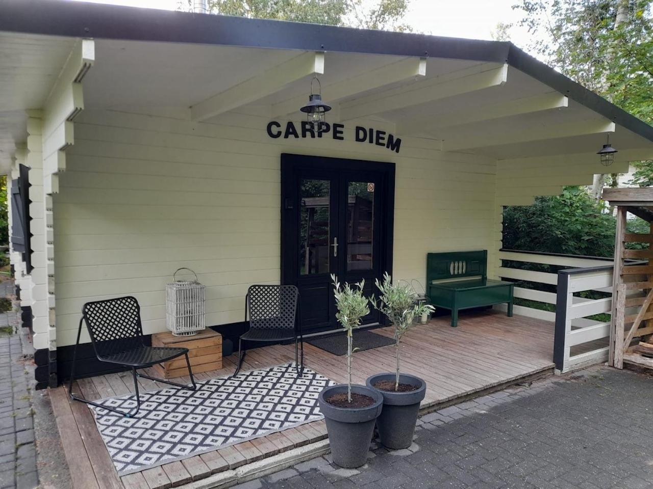Carpe Diem, Het Ruime Chalet Met Houtkachel Nabij Wildlands Emmen Schoonebeek Bagian luar foto